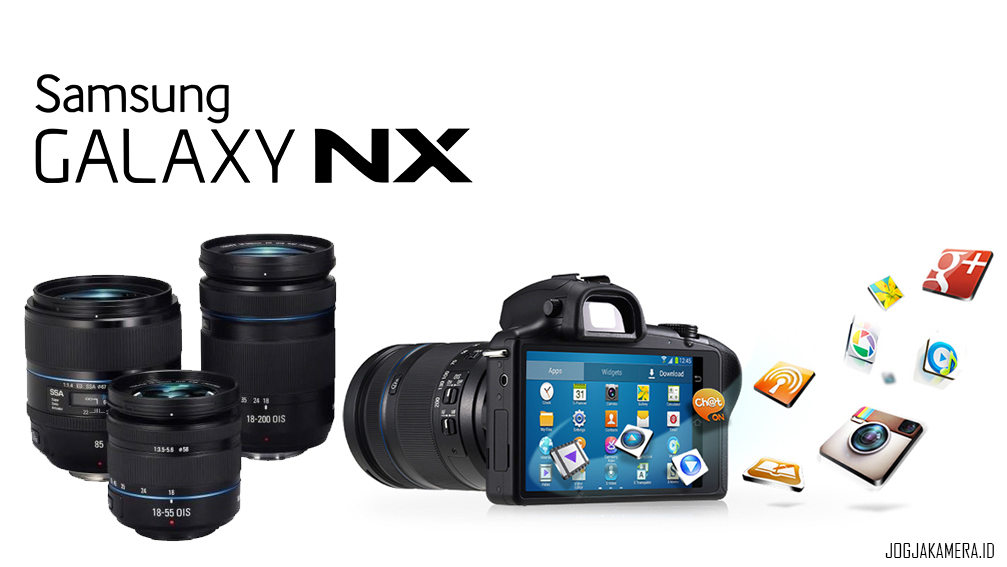 Kamera DSLR Berbasis Androit Samsung Galaxi NX 